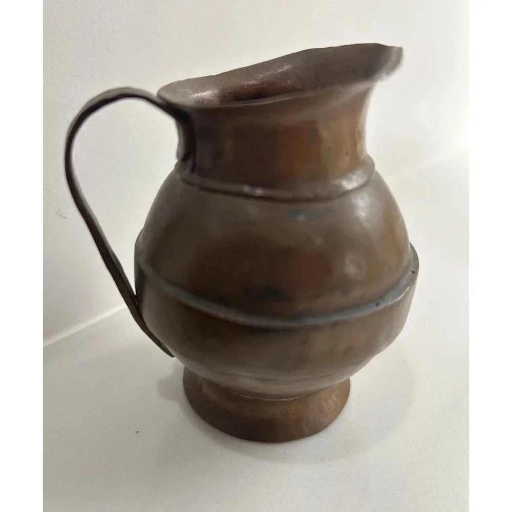 Vintage Small Brass Pitcher